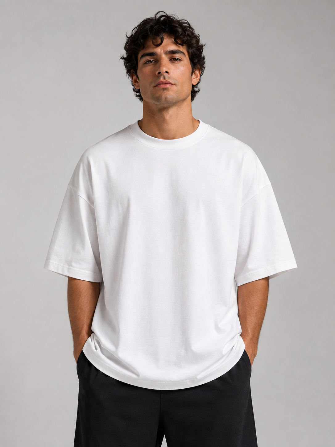 Unisex Oversize 24/1 %100 Pamuk T-Shirt